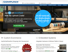 Tablet Screenshot of compunix.us